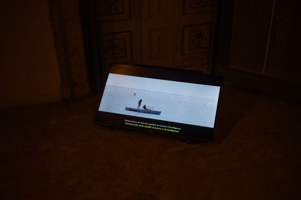 Alexandre Erre, Le radeau de la joie, 2007 — video HD, colore, suono