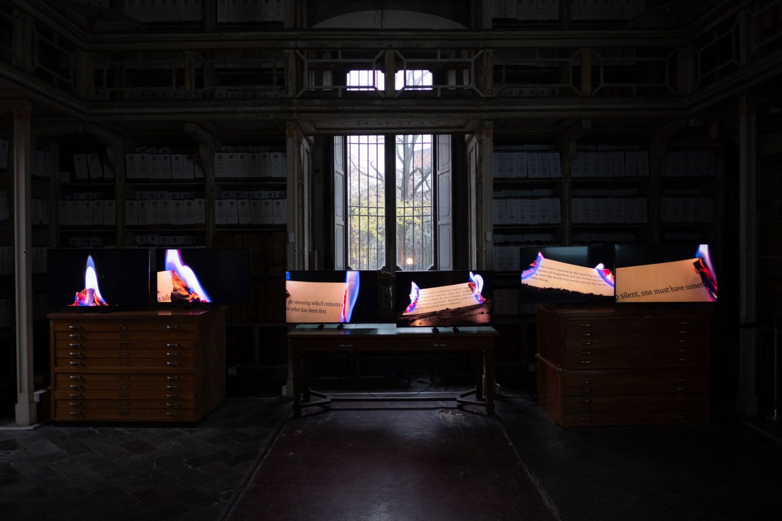 Ali Kazma, Written, 2011 — video a 6 canali, loop infinito