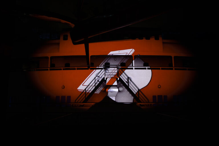Beppe Giacobbe, Mare Senza, 2015 — video mapping