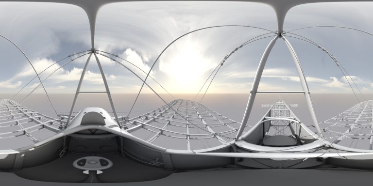 Davide Angheleddu, La mappa del Blériot, 2015 — ambiente virtuale immersivo da immagini panoramiche