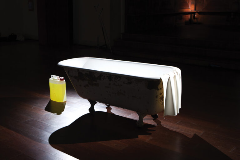 Bibi Yamamoto, Salty Yellow, 2016 — installazione